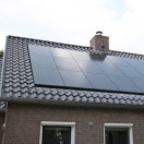 nieuwbouwproject eelde voorzien van zonnepanelen